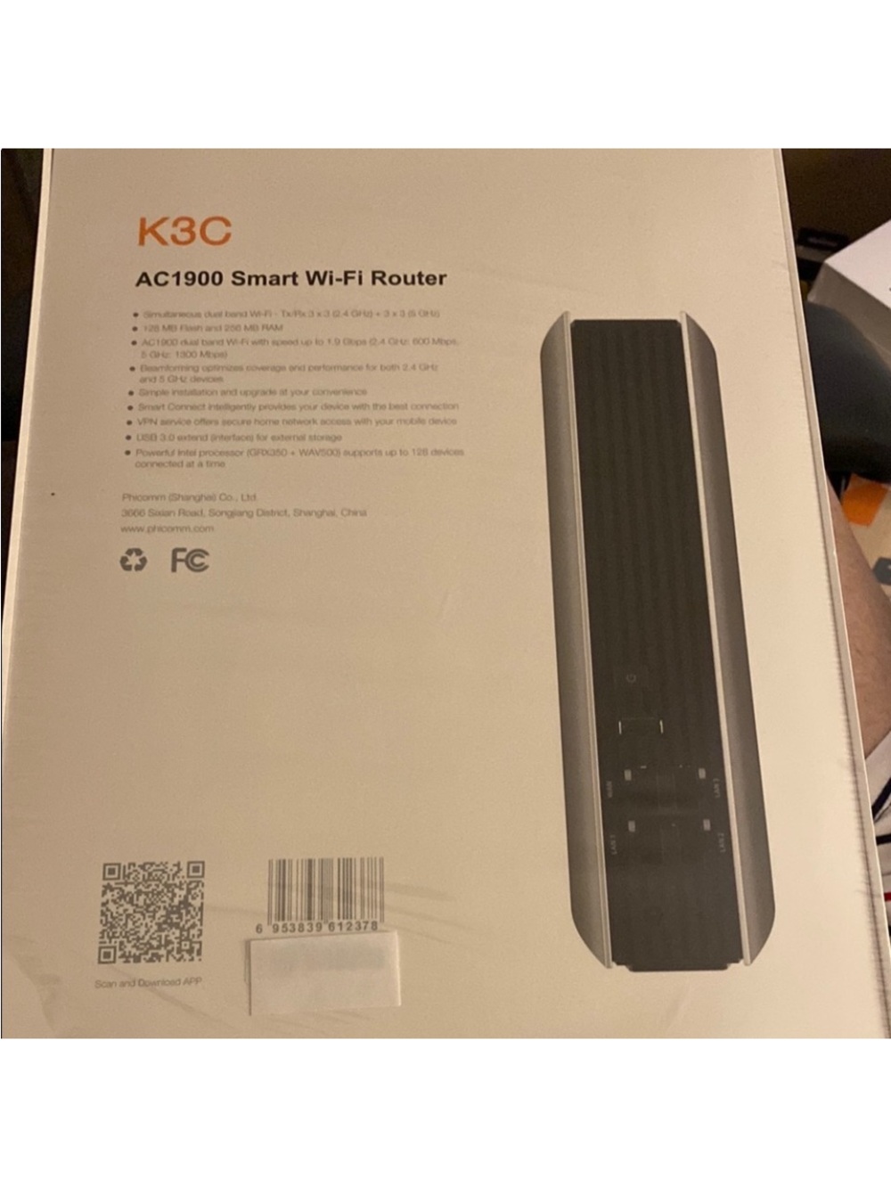 K3C Wired Router - Silver - Picture 2 of 2